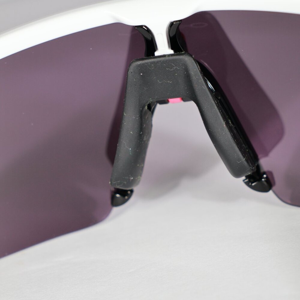 Oakley Radar EV Advancers Polished White Primz Road Black Pink Logo OO9442-0438 - Picture 10 of 14